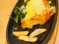 黑椒铁板鸡排-萨莉亚意式餐厅(特力时尚汇店)