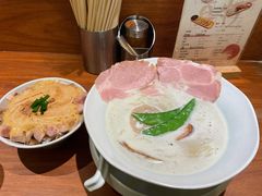 泡泡系鸡白汤拉面-真打拉面·日式拉面新流派(体育西横街店)