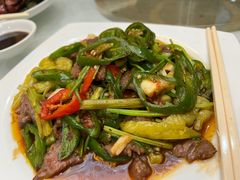 尖椒炒牛肉-渔民新村(番禺总店)