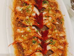 蒜蓉蒸开片草虾-金时代顺风大酒店(金山店)