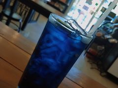 -蝶豆花蓝面条