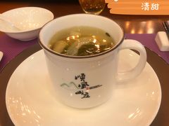 奶白菜花胶鸡炖汤-顺风山庄(水濂山店)