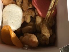 -小春糕渣、卜肉、照烧皮蛋