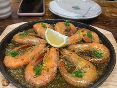 铁板爆香柠檬虾-小川洋风料理(街道口店)