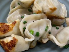 韭菜猪肉煎饺-无名氏宵夜小摊(祝家三姐妹馄饨店)