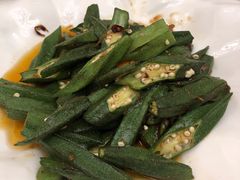 XO酱爆秋葵-便宜坊烤鸭店(科创店)