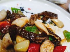 腊八蒜烧驴肠-王胖子驴肉火烧(鼓楼店)