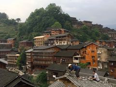 -西江千户苗寨-百年吊脚楼