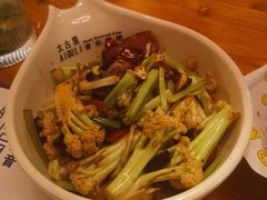 腊肉孜然有机花菜-北京夜音乐餐厅(沙河店)