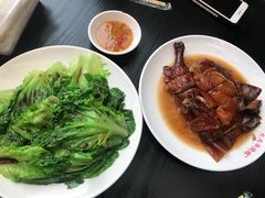 白灼生菜-黄连大头华烧鹅店(大良店)