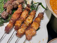烤黑五花肉肉-那些年一起吃串的地方烧烤(观前街店)