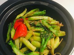啫啫虾酱芥兰煲-肥仔文澳门猪骨煲(南京西路店)