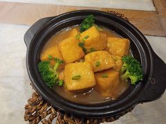 自制鲍汁豆腐煲-李记潮汕砂锅粥(营福路店)