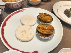 秦椒辣子炒鲍鱼百吉饼-今轩中餐厅(西安经开洲际酒店)