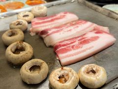 烤干杯口蘑-犟牛家·榴莲烤肉(五棵松店)