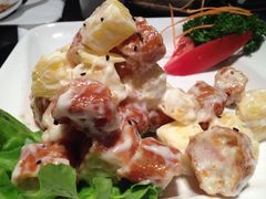 菠萝油条虾-鹿港小镇(悠唐店)