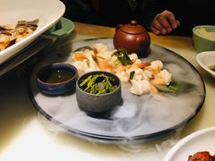 龙井凤尾虾-绿茶餐厅(西单老佛爷店)