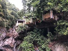 -天门沟九州驿站树上汤泉