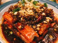 红油口水蟹柳-付掌柜在成都·热炒砂锅集(金禾店)
