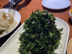 凉拌灰灰菜-蓝田印象
