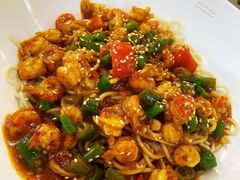小龙虾尾拌面-友达面馆(海珠店)