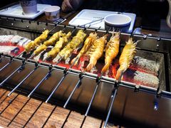南美大虾-三个蒙古大叔羊肉串(大宁店)