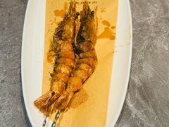 烤大虾-1937青岛老味道·海肠捞饭·青岛菜(大鲍岛栈桥店)