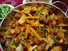 干锅牛蛙-馋嘴蛙火锅