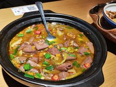 黄焖手工猪血-卞氏菜根香·川菜(青羊万达店)