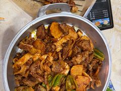 -尕有炕锅烤羊肉