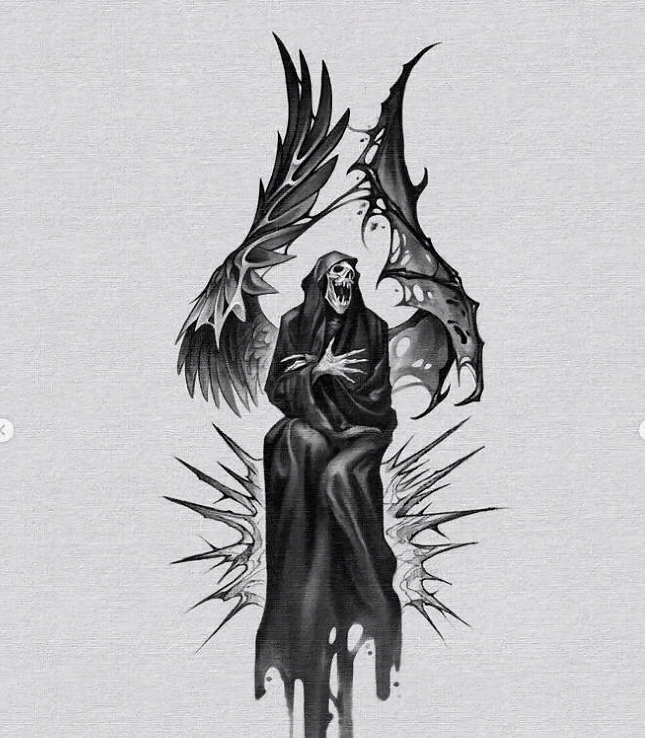 死神纹身:生命的终结和新生命的开始