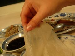 配烤鸭的面饼-厉家菜(德胜门总店)