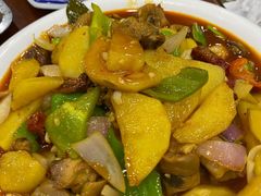 大盘鸡-老马家拉面(碧水花园东南)