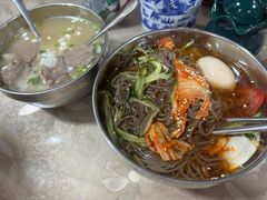 -吉林延边牛肉汤饭，大冷面