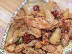 干煸藕夹-小民大排档(马场角横路店)