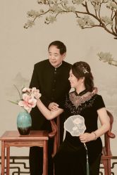-时光纪亲子全家福照相馆(静安店母女写真父母纪念照)