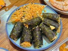 -明洞阿姨·韩式酱蟹烤肉·创意料理(三元桥店)