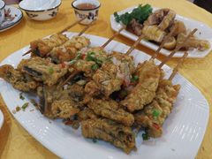鳗鱼烤串-茂名正宗化州香油鸡饭店(油城五路店)