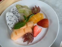 水果拼盘-深圳温德姆至尊酒店·大堂吧·户外花园