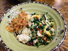 黄瓜皮炒蛋-刘氏三和面馆