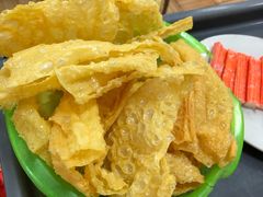 炸腐竹-濠轩阁特色生蚝火锅(水湾路店)