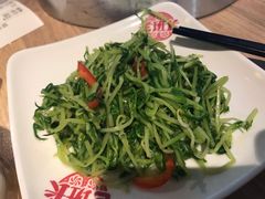 凉拌豆苗-老班长手工灌汤包老店(东山店)
