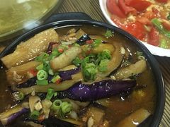 茄子煲-原龙海鲜大排档(美食地标店)