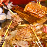 上海美食🦞羊蝎子配小龙虾才是夏天！