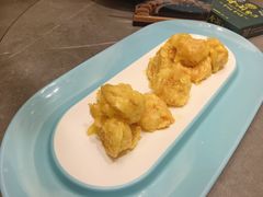 蜂窝虾仁水果沙拉-香阁餐厅·常州菜·常州菜代表品牌(新北奥体店)