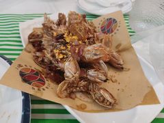 椒盐皮皮虾-萃华海鲜阁大排档(五四广场店)