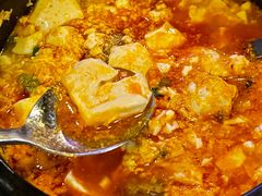 海鲜豆腐汤-包装马车·韩国料理·포장마차