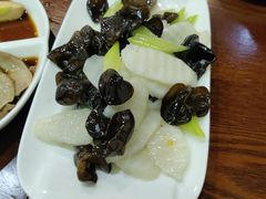 香芹木耳炒山药-熠盛粤味·顺德桑拿鸡(永康路店)