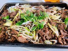 铁板羊肉-清真永恒华威肉饼(潘家园店)