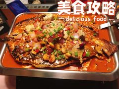 香辣味烤鱼-鸣记脆皮烤鱼·海鲜烤鱼(亿合城店)